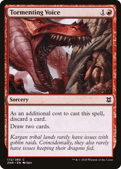 Tormenting Voice (172) — Zendikar Rising