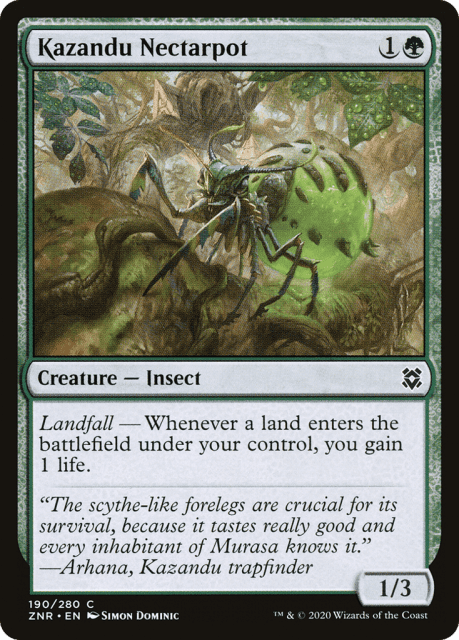Kazandu Nectarpot (190) — Zendikar Rising