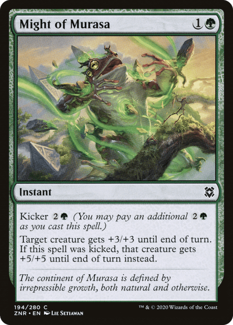 Might of Murasa (194) — Zendikar Rising