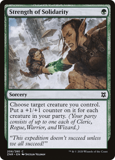 Strength of Solidarity (206) — Zendikar Rising