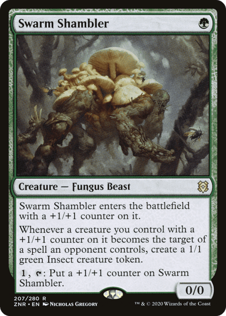 Swarm Shambler (207) — Zendikar Rising