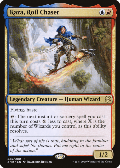 Kaza, Roil Chaser (225) — Zendikar Rising