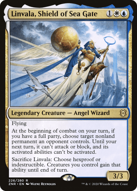 Linvala, Shield of Sea Gate (226) — Zendikar Rising