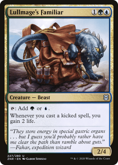 Lullmage's Familiar (227) — Zendikar Rising