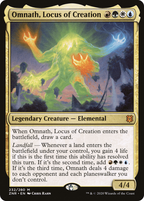 Omnath, Locus of Creation (232) — Zendikar Rising