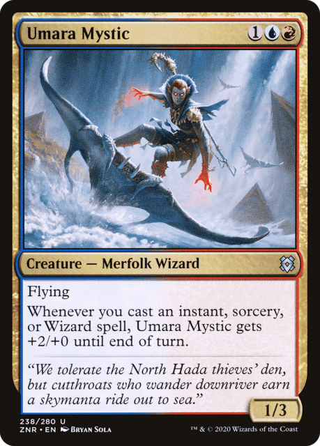 Umara Mystic (238) — Zendikar Rising
