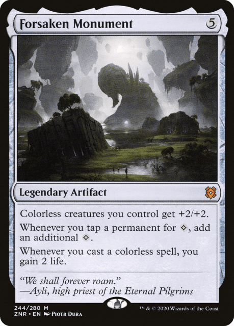 Forsaken Monument (244) — Zendikar Rising