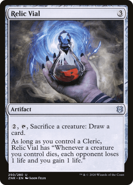 Relic Vial (250) — Zendikar Rising