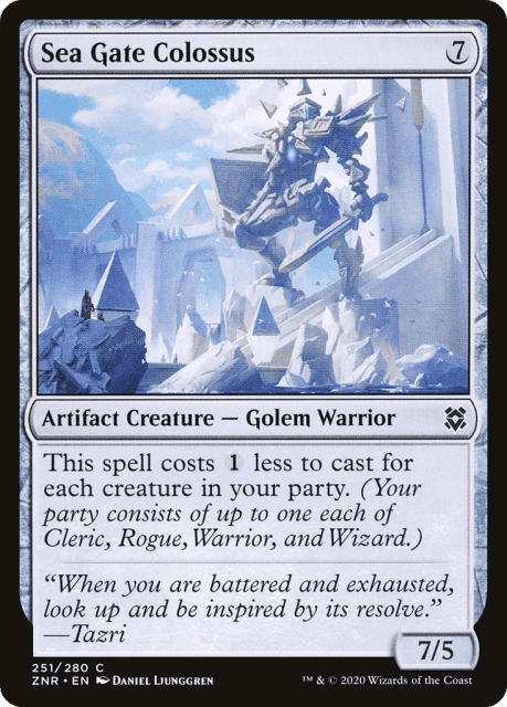 Sea Gate Colossus (251) — Zendikar Rising
