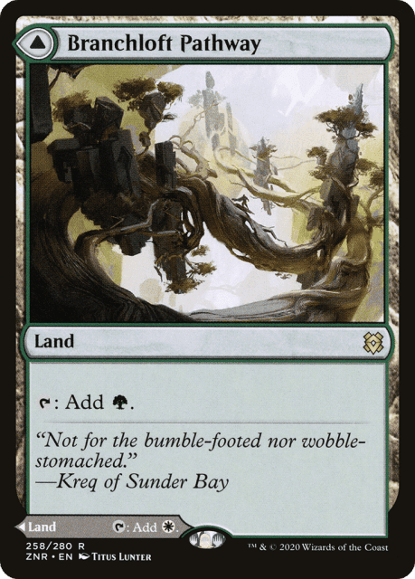 Branchloft Pathway // Boulderloft Pathway (258) — Zendikar Rising