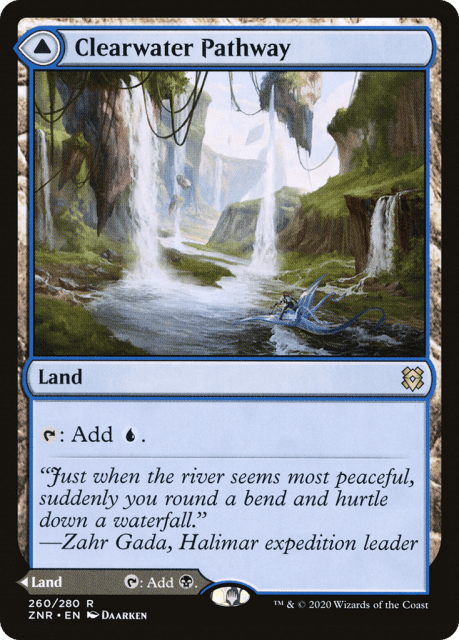 Clearwater Pathway // Murkwater Pathway (260) — Zendikar Rising
