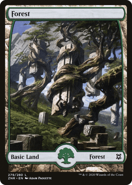 Forest (279) — Zendikar Rising