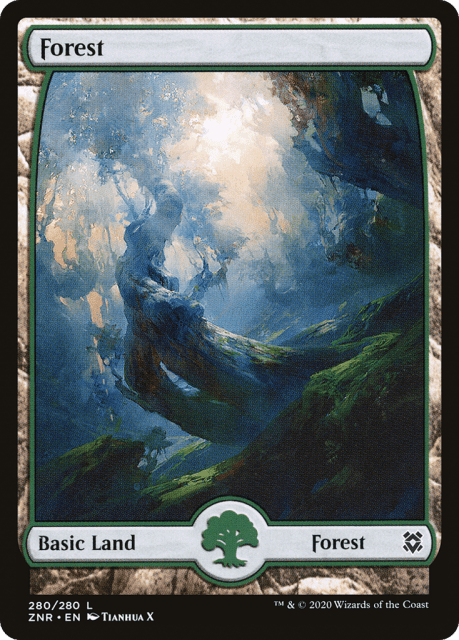 Forest (280) — Zendikar Rising
