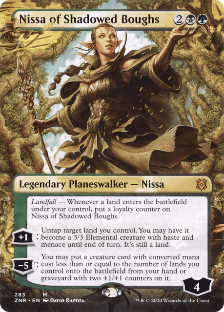 Nissa of Shadowed Boughs (283) — Zendikar Rising