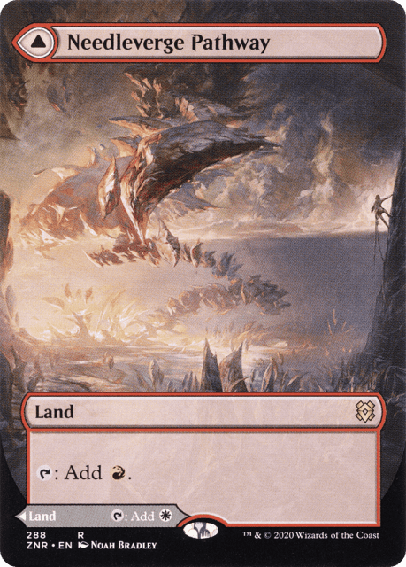 Needleverge Pathway // Pillarverge Pathway (288) — Zendikar Rising