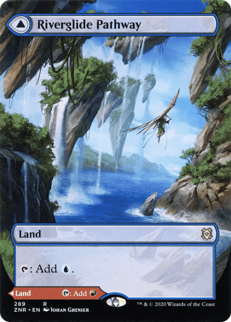 Riverglide Pathway // Lavaglide Pathway (289) — Zendikar Rising