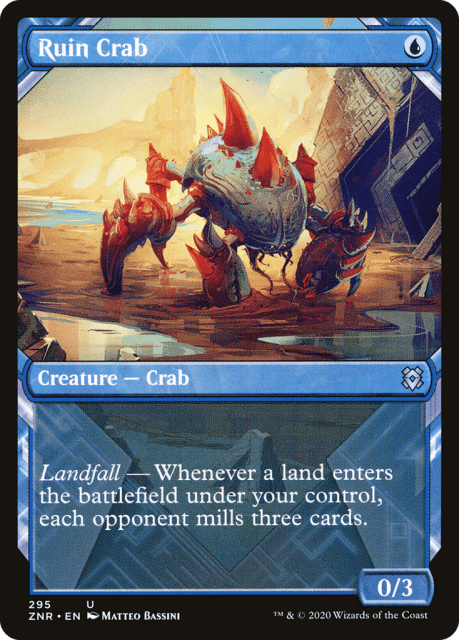 Ruin Crab (295) — Zendikar Rising