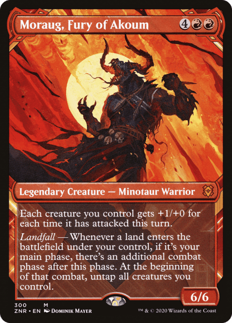 Moraug, Fury of Akoum (300) — Zendikar Rising