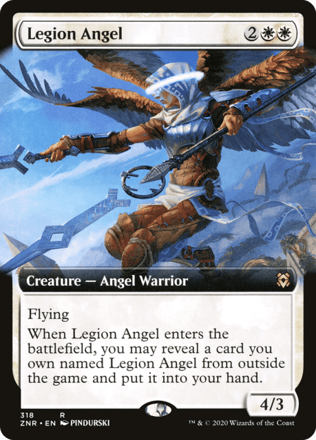 Legion Angel (318) — Zendikar Rising