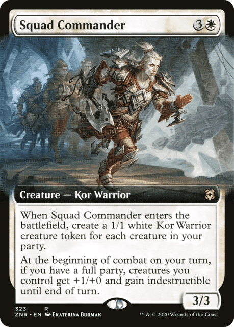 Squad Commander (323) — Zendikar Rising