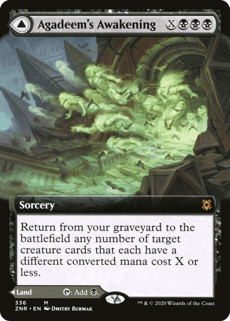 Agadeem's Awakening // Agadeem, the Undercrypt (336) — Zendikar Rising