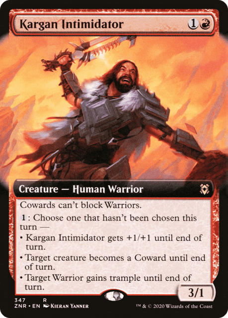 Kargan Intimidator (347) — Zendikar Rising