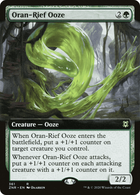 Oran-Rief Ooze (361) — Zendikar Rising