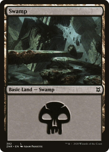 Swamp (382) — Zendikar Rising