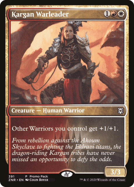 Kargan Warleader (391) — Zendikar Rising