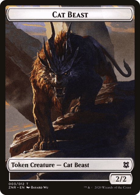 Cat Beast (3) — Zendikar Rising