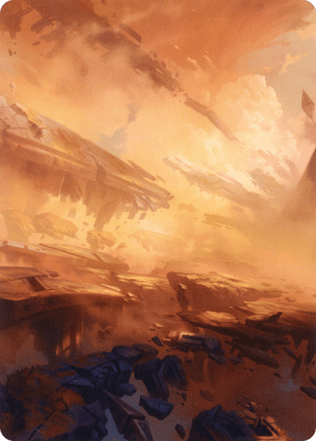 Plains (7) — Zendikar Rising Art Series