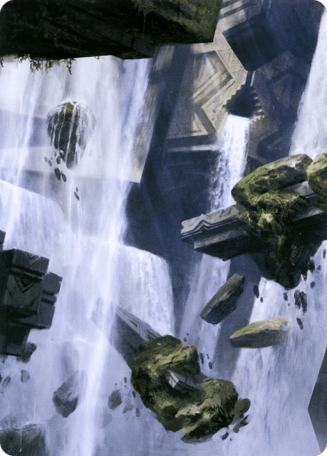 Island (10) — Zendikar Rising Art Series