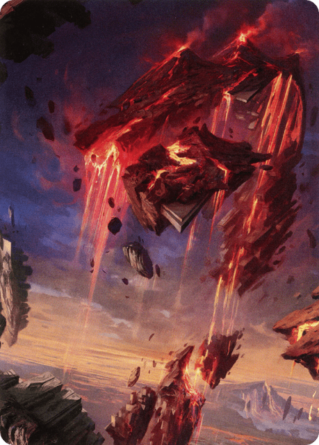Mountain (17) — Zendikar Rising Art Series