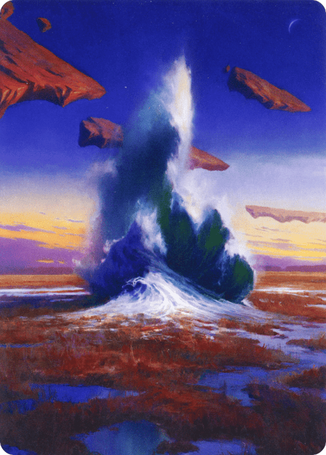 Flooded Strand (29) — Zendikar Rising Art Series