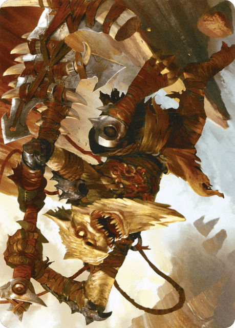 Teeterpeak Ambusher (67) — Zendikar Rising Art Series