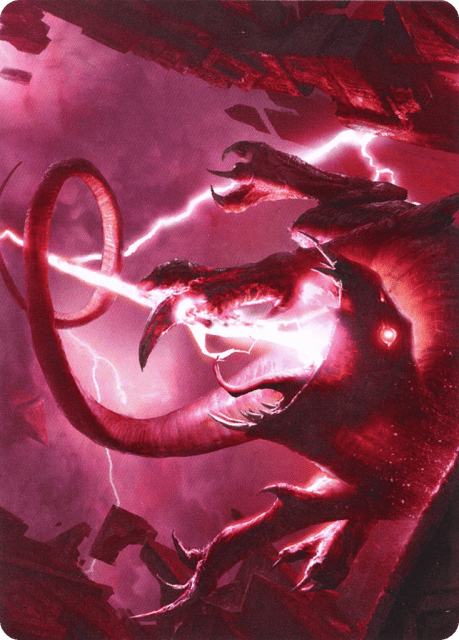 Thundering Rebuke (68) — Zendikar Rising Art Series