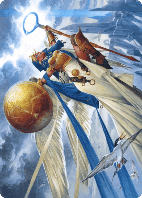 Linvala, Shield of Sea Gate (77) — Zendikar Rising Art Series