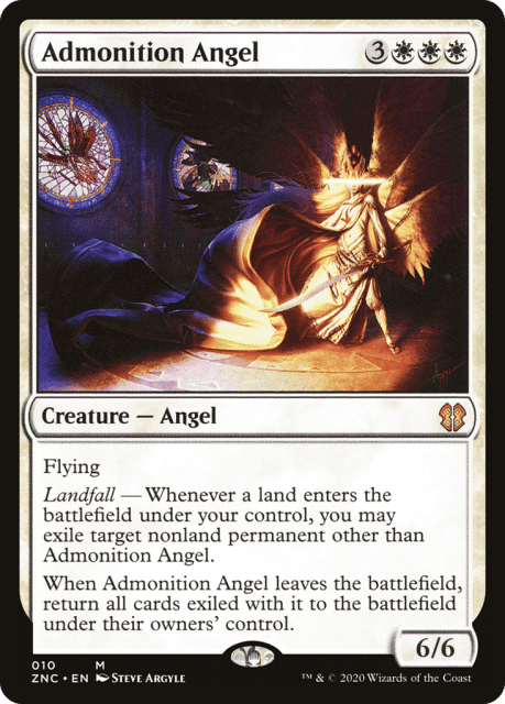 Admonition Angel (10) — Zendikar Rising Commander