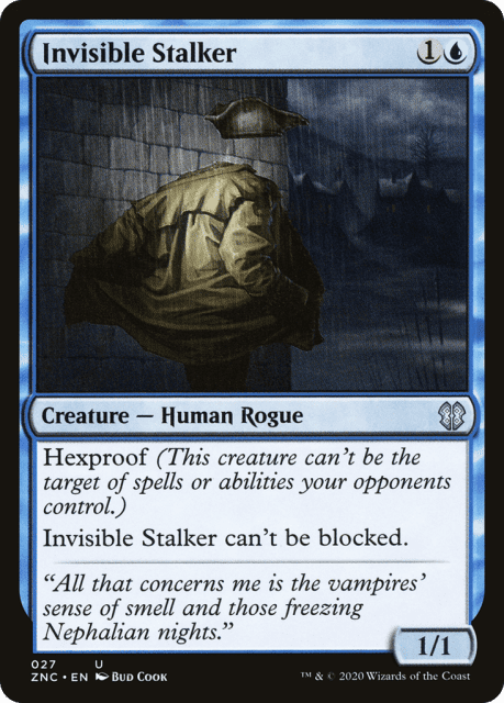 Invisible Stalker (27) — Zendikar Rising Commander