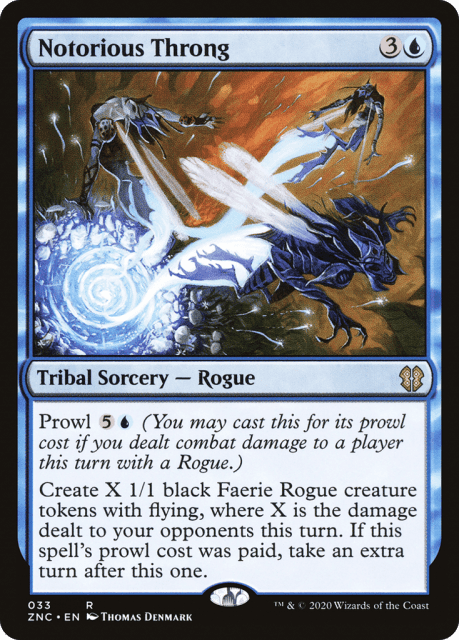 Notorious Throng (33) — Zendikar Rising Commander
