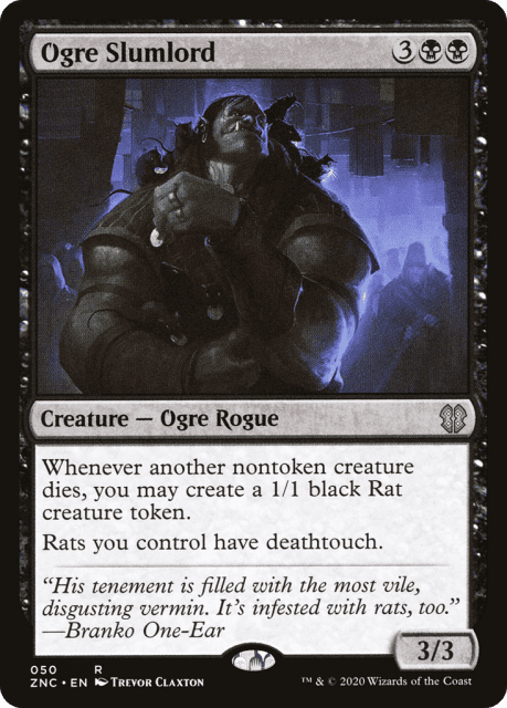 Ogre Slumlord (50) — Zendikar Rising Commander