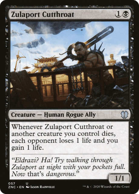 Zulaport Cutthroat (57) — Zendikar Rising Commander