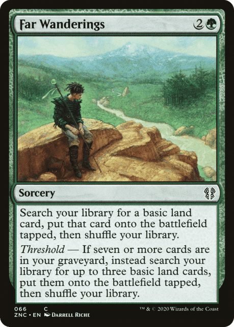 Far Wanderings (66) — Zendikar Rising Commander