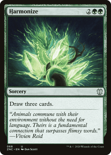 Harmonize (68) — Zendikar Rising Commander