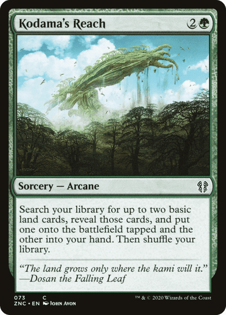 Kodama's Reach (73) — Zendikar Rising Commander