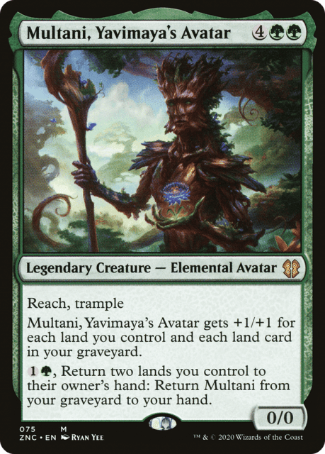 Multani, Yavimaya's Avatar (75) — Zendikar Rising Commander