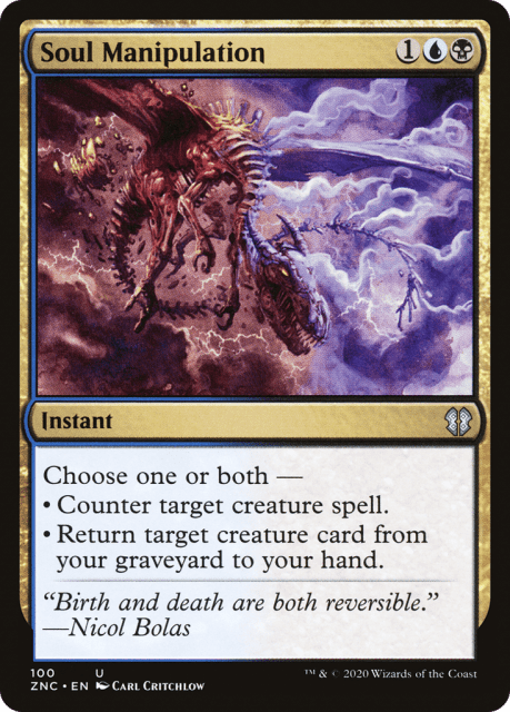 Soul Manipulation (100) — Zendikar Rising Commander