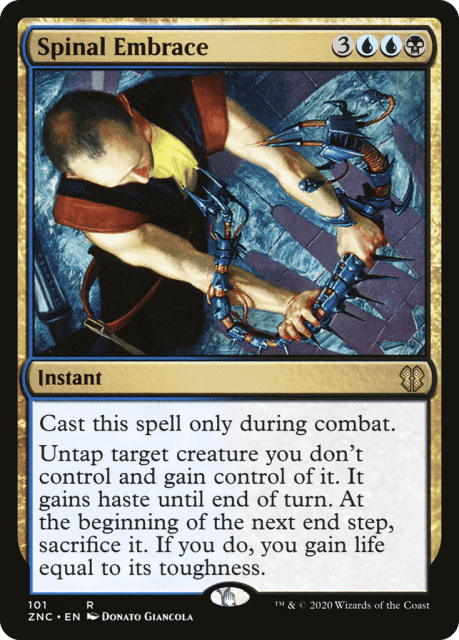 Spinal Embrace (101) — Zendikar Rising Commander