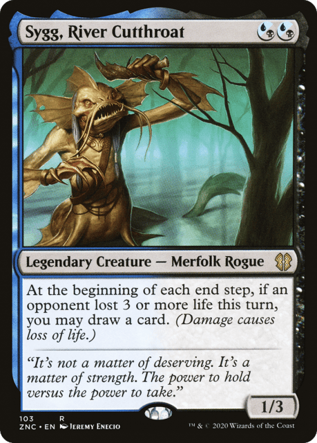 Sygg, River Cutthroat (103) — Zendikar Rising Commander