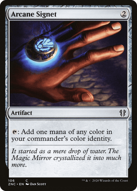 Arcane Signet (106) — Zendikar Rising Commander